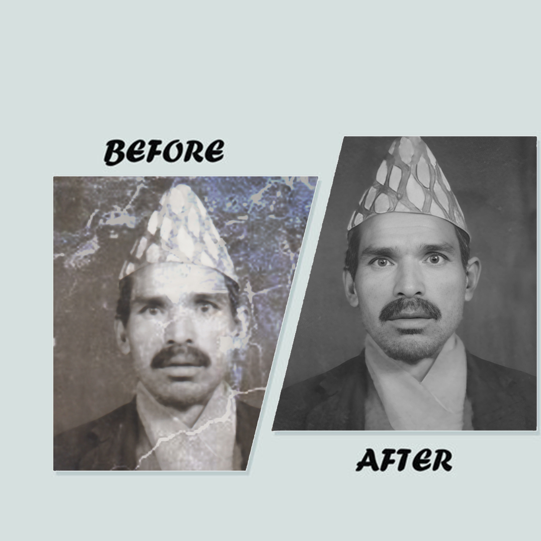 Photo Remake & Restoration with Framing Price